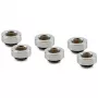 Thermal Grizzly DeltaMate verlengfitting - MF7, glansnikkel, 6-pack