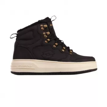Lotto dames Jalana plateausneakers met kunstbontvoering, wit/beige, EU 39