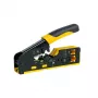 LOGILINK WZ0060 krimptang modulair CAT5/6/6A/7 met pass-through RJ45