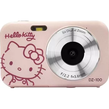 Yashica YAS-DZ10HKP-PN 10,1 MP digitale camera, 3x optische zoom, 6,9 cm (2,7 inch) LCD, roze