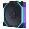 Lian Li UNI FAN SL FLEX Wireless ARGB Reverse Blade 120mm PWM ventilator - 3-pack met controller, zwart