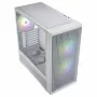 Fortron M330 witte micro-ATX-tower, gehard glas, 1x120mm ventilator
