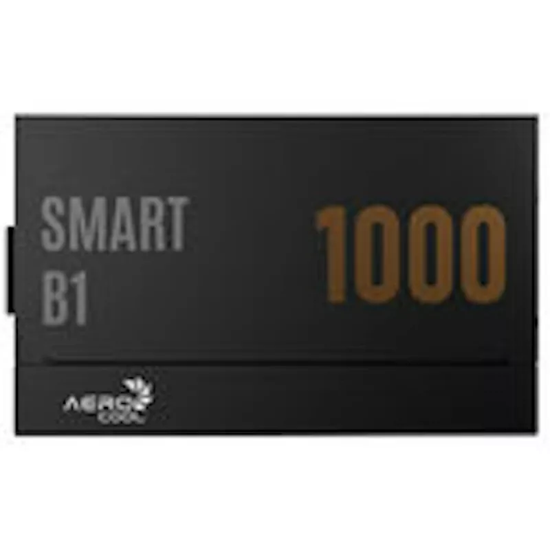 Aerocool Smart B1 80 PLUS Bronze voeding, PCIe 5.1, ATX 3.1 - 1000 Watt, zwart