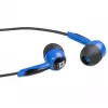 Defender EARPHONES BASIC 604 bedrade in-ear-koptelefoon met microfoon, zwart-blauw