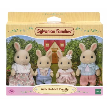 EPOCH Sylvanian Families Milk Rabbit Family figurenset