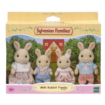 EPOCH Sylvanian Families Milk Rabbit Family figurenset