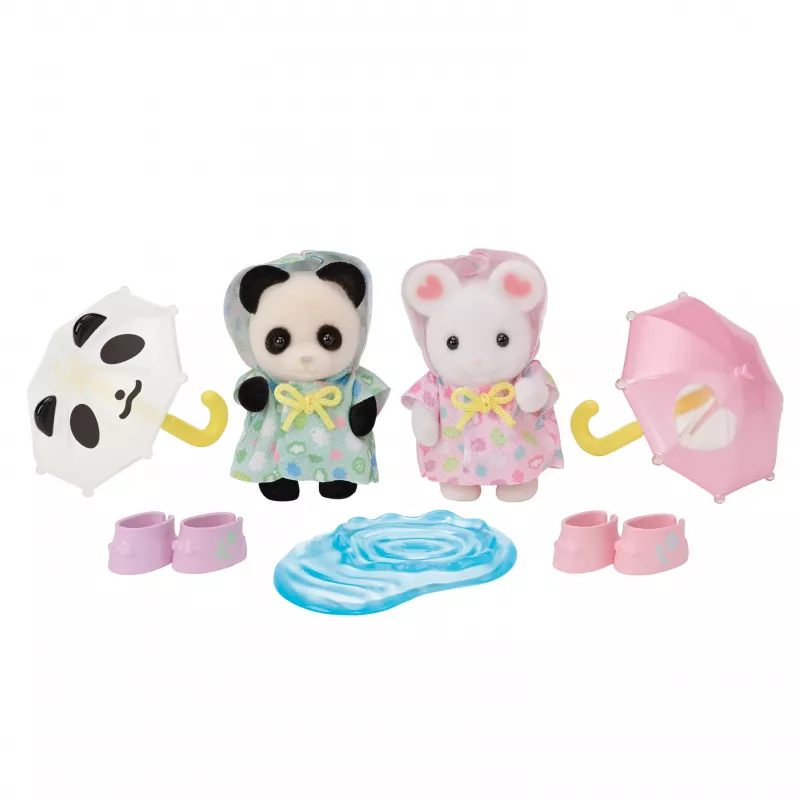 Sylvanian Families Nursery Friends regenweer-set