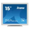Iiyama ProLite T1531SR-W5 15 inch XGA 4:3 5-draads resistief touchscreen-led-monitor, wit