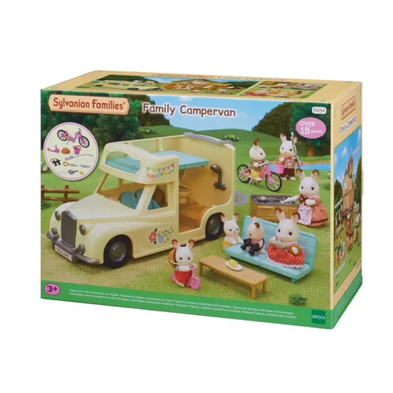 EPOCH Sylvanian Families camper speelset - familiecamping-avonturenvoertuig