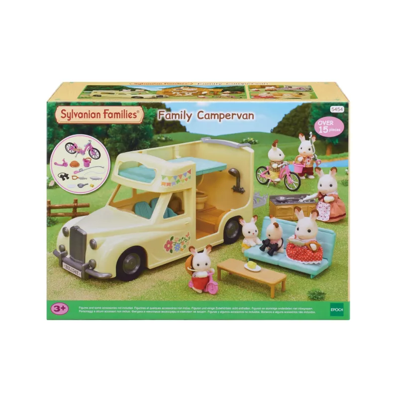 EPOCH Sylvanian Families camper speelset - familiecamping-avonturenvoertuig