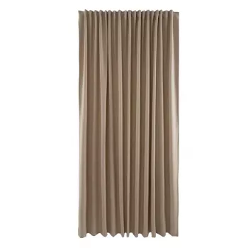 Bari gordijnpaneel lichtgrijs 260x280 cm, lichtdoorlatend, effen, zonder voering, 1 paneel