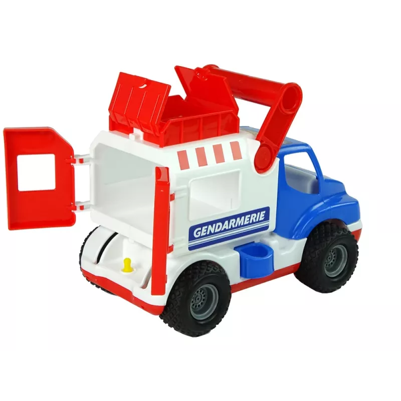 WADER POLESIE Gendarmerie ConsTruck 9924 speelgoedvrachtwagen