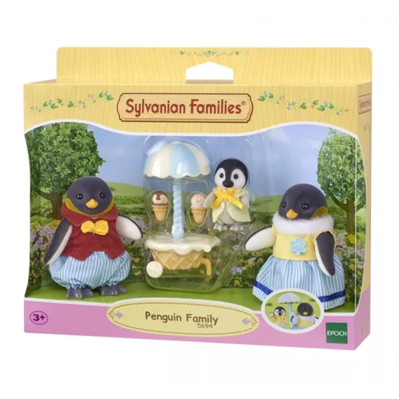 Sylvanian Families pinguïnfamilie figurenset