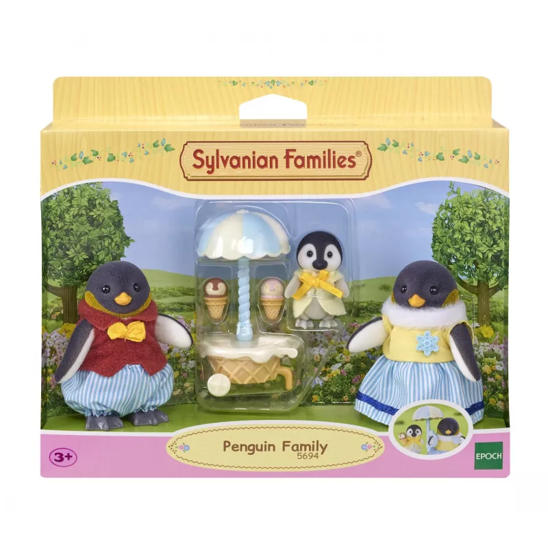 Sylvanian Families pinguïnfamilie figurenset