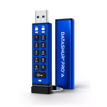 iStorage datAshur PRO+A 64GB USB 3 flashdrive, 256-bit (IS-FL-DA3A-256-64)