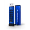 iStorage datAshur PRO+A 32GB USB 3.2 Gen 1 hardware-versleutelde USB-stick met PIN-authenticatie, FIPS 140-3 Level 3, IP68, brute-force-beveiliging