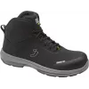NO NAME FLUX S3S MID 46 veiligheidsschoenen zwart/grijs