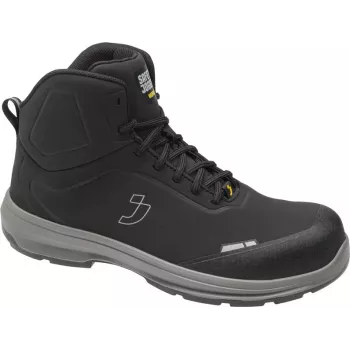 NO NAME FLUX S3S MID 46 veiligheidsschoenen zwart/grijs