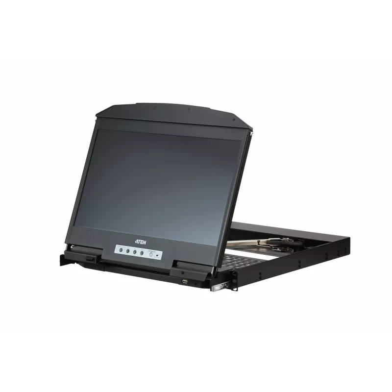 ATEN CL3800NW 18,5 inch dual rail USB HDMI-DVI LCD KVM-console