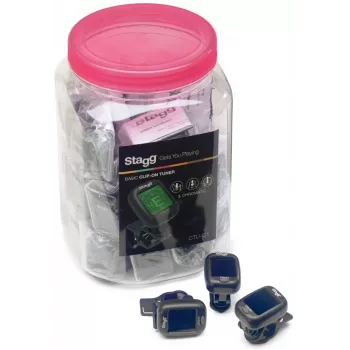 Stagg SCTUC1/30 clip-on chromatische stemmer 30-display-pack