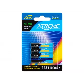 BLOW accu R3 NiMH AAA 1100mAh XTREME 4-pack