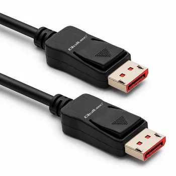 QOLTEC DisplayPort-kabel M/M v2.1 54G 0,5 m