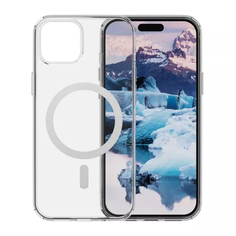 dbramante1928 Iceland Pro MagSafe-hoes voor iPhone 15 Plus - transparant