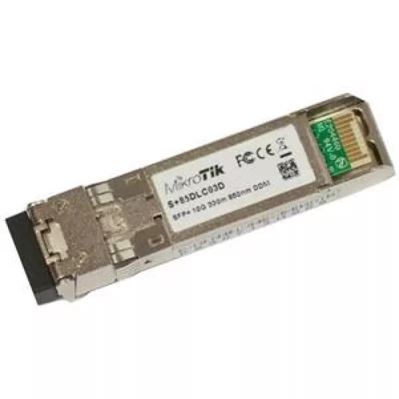 MikroTik S+85DLC03D 10G SFP+ 850nm Multimode LC-transceiver, 300m