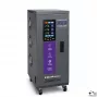 Qoltec driefasige spanningsstabilisator AVR MULTIPROTECTION 10kVA ±3% servomotor 3F LCD Expert Line