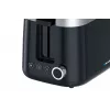 Blaupunkt TSP412 toaster 870W 2 sneetjes roestvrij staal zilver