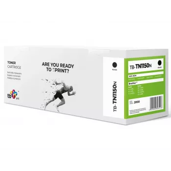 TB PRINT tonercartridge voor Brother HL-L1240W zwart hoge capaciteit 2600 pagina's