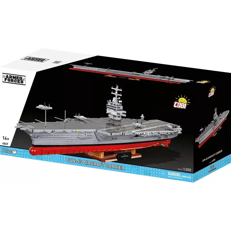 COBI 6131 PCS HC WWII /4869/ CVN-65 Vliegdekschip Bouwset