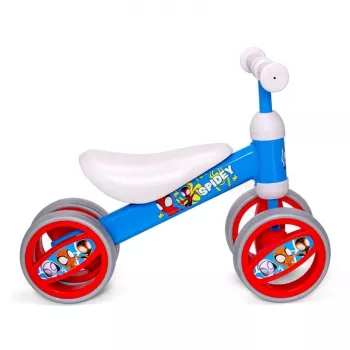 NO NAME 59557 balance bike Spidey voor kinderen 2-5 jaar, 10 inch EVA-wielen, verstelbaar zadel & stuur, max. 25 kg, Marvel Spider-Man design