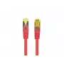 LANBERG Cat.6A S/FTP LSZH koper-patchkabel 20m rood - Fluke getest