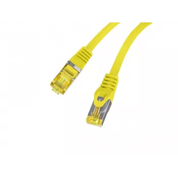 LANBERG Cat.6A S/FTP LSZH koper-patchkabel 20m geel Fluke getest