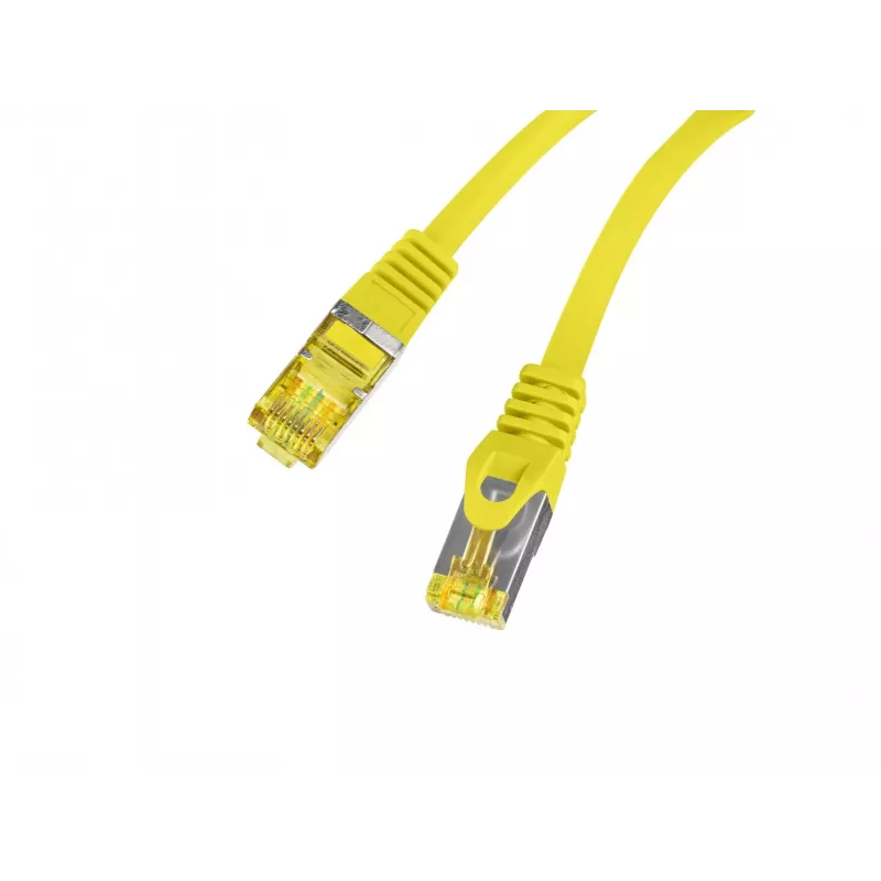 LANBERG Cat.6A S/FTP LSZH koper-patchkabel 20m geel Fluke getest