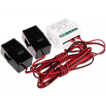 ATLO-LWB2-TUYA eenfase tweekanaals energiemonitor met Wi-Fi