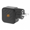 HAMMER RapidCharge 65W GaN-voeding - 2x USB-C PD, 1x USB-A QC, zwart