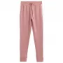 4F dames trainingsbroek met taps toelopend been in powder coral H4Z21 SPDD013 65S
