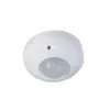 MACLEAN MCE19 plafond PIR-bewegingsmelder – 360°-detectie, 1200 W gloeilampbelasting / 300 W LED-belasting, instelbare tijd en lux, wit