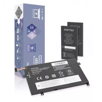 MITSU accu 01AV411 voor Lenovo ThinkPad E470 E475 3650 mAh (40 Wh) 10,95 V