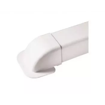 IVENSIS IPWE60 wandafdekplaat wit 60x60 mm ABS