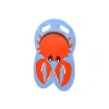 LEAN TOYS Crab Blue zwemplank van schuim voor kinderen - EVA kickboard, drijfhulp, EN71