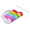 LEAN TOYS regenboogbekken, kindermuziekinstrument, educatief, interactief, kleurrijk