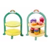 LEAN TOYS snoepgoedset cake cupcakes houten standaard