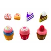 LEAN TOYS snoepgoedset cake cupcakes houten standaard