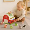 LEAN TOYS interactieve boerderij met muziek, dieren, lichten en geluiden