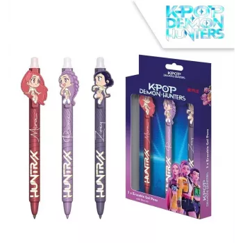 KIDS K-Pop Demon Hunters gelpen-set 3-pack | 0,7 mm diverse kleuren