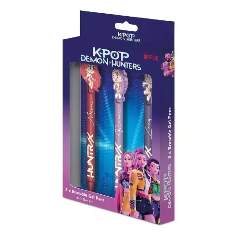 KIDS K-Pop Demon Hunters gelpen-set 3-pack | 0,7 mm diverse kleuren