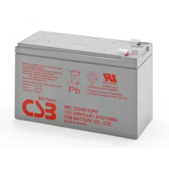 CSB HRL 1234WF2 12V 9.0Ah VRLA AGM-batterij